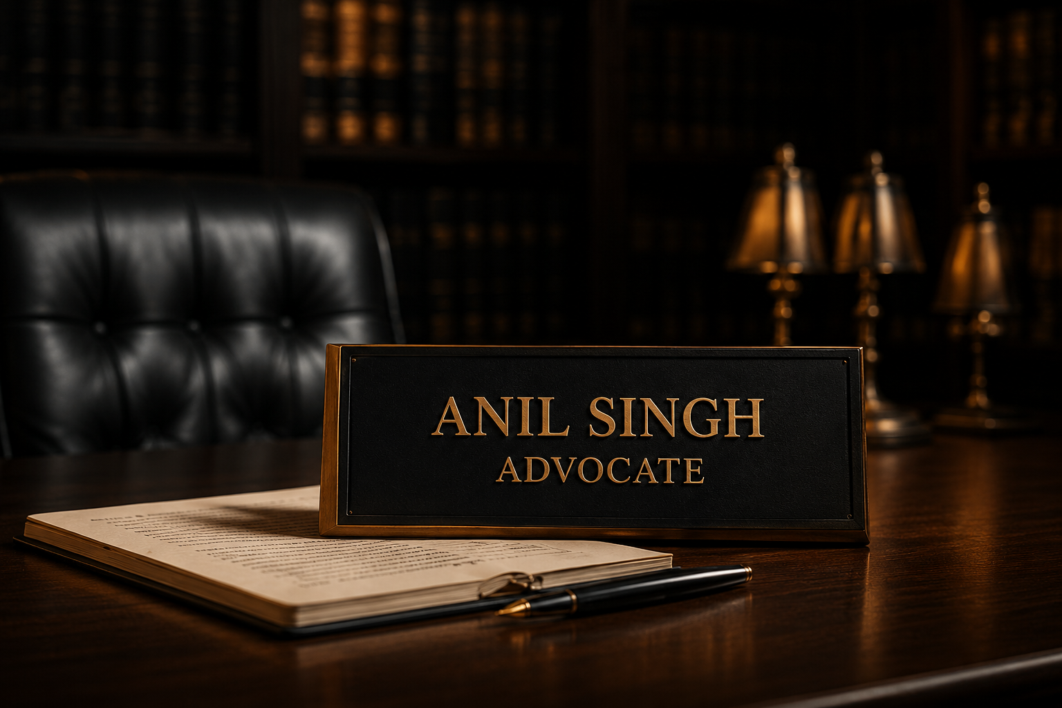 Anil Singh Advocate Office Desk